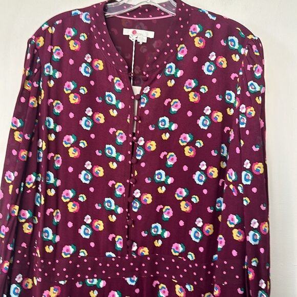 Boden Christina Floral Midi Dress 20-22L - Picture 3 of 10